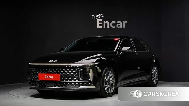 Hyundai Grandeur (GN7) 2023 Черный из Кореи