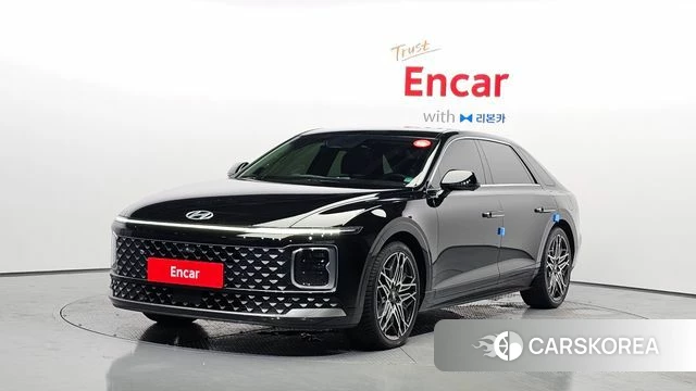 Hyundai Grandeur Hybrid (GN7) 2023 Черный из Кореи