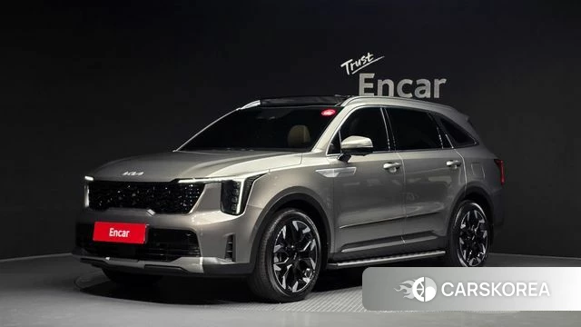 Kia The New Sorento 4th Generation 2023 Серый из Кореи