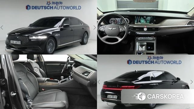 Genesis G90 2019 Черный из Кореи