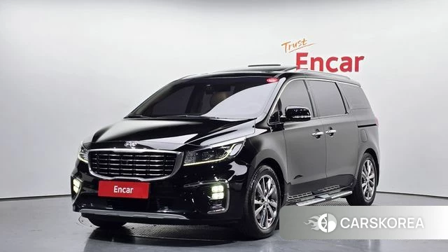 Kia The New Carnival 2019 Черный из Кореи