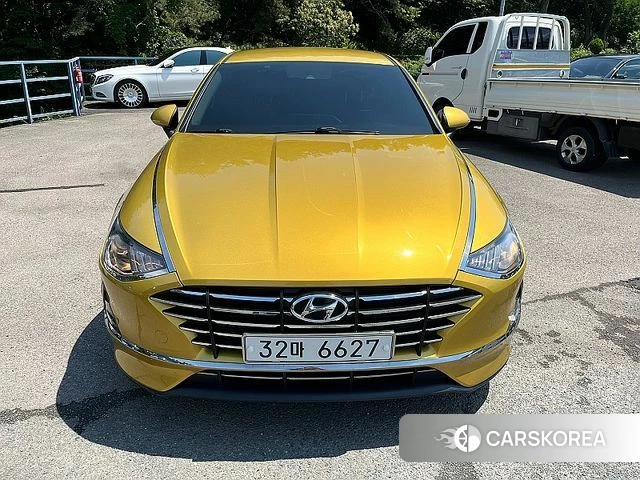 Hyundai Sonata (DN8) 2019 Желтый из Кореи