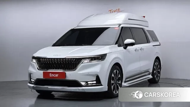 Kia Carnival 4th generation 2023 Белый из Кореи