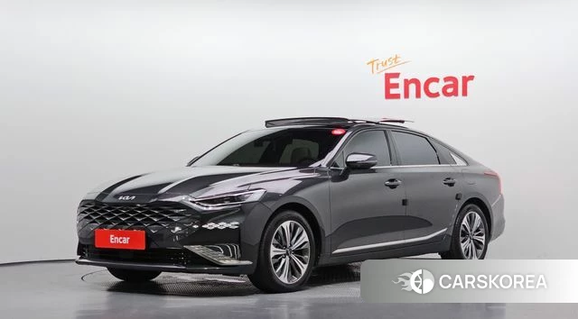 Kia K8 Hybrid 2023 Серый из Кореи