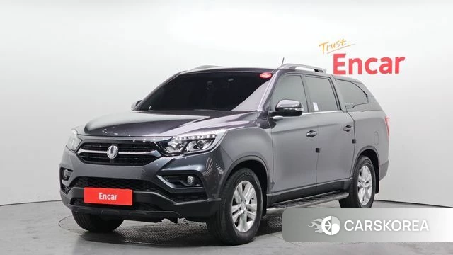 Ssangyong Rexton Sports 2018 Серый из Кореи