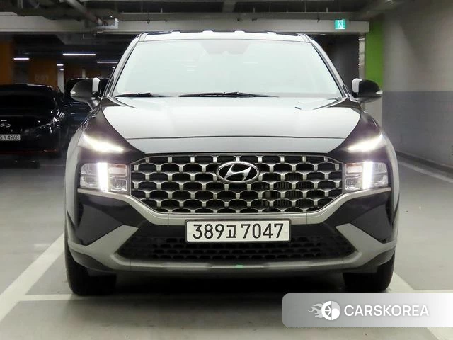 Hyundai The New Santa Fe 2022 Черный из Кореи