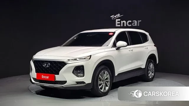 Hyundai Santa Fe TM 2019 Белый из Кореи