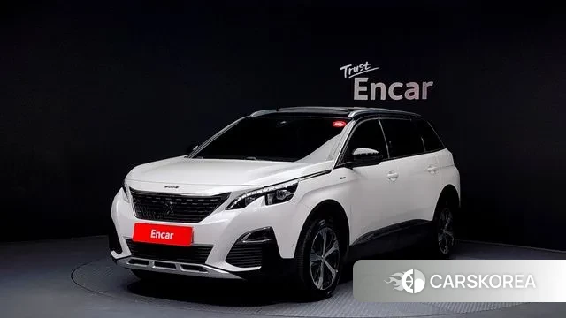 Peugeot 5008 second generation 2020 Белый из Кореи