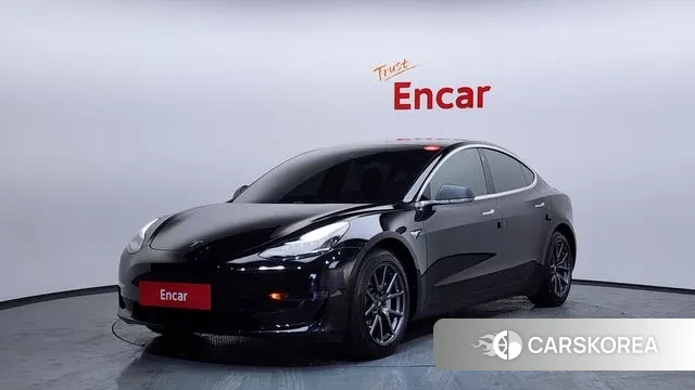 Tesla Model 3 2020 Черный из Кореи