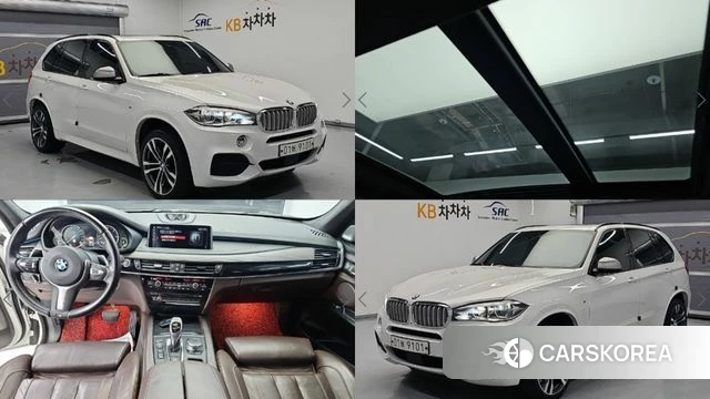 BMW X5 (F15) 2018 Белый из Кореи