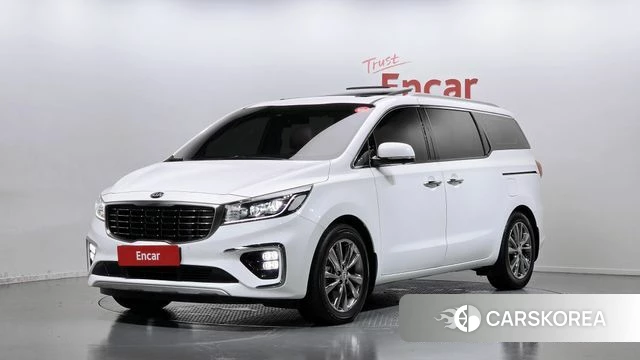 Kia The New Carnival 2019 Белый из Кореи