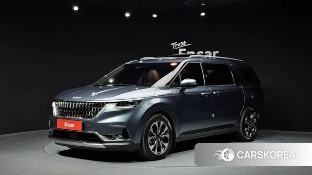 Kia Carnival 4th generation 2023 Синий из Кореи