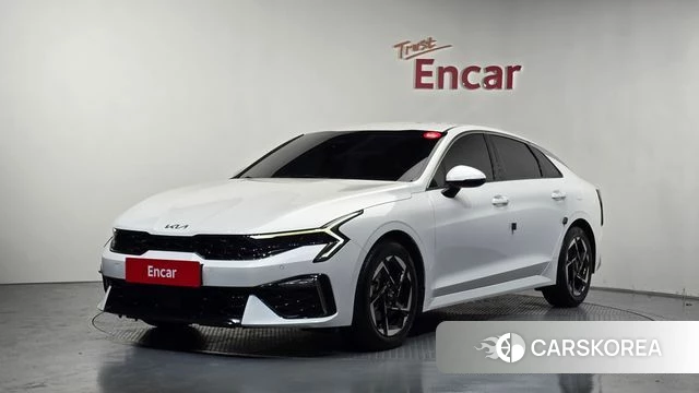 Kia The New K5 3rd generation 2024 Белый из Кореи