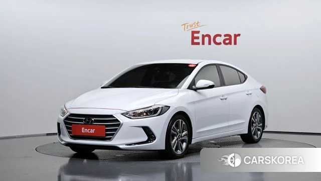 Hyundai Avante AD 2018 Белый из Кореи