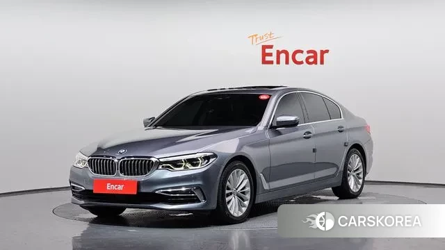 BMW 5 Series (G30) 2020 Светло-серебряный цвет из Кореи