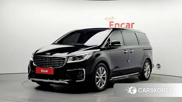 Kia The New Carnival 2019 Черный из Кореи