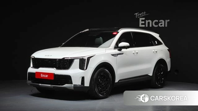 Kia The New Sorento 4th Generation 2024 Белый из Кореи