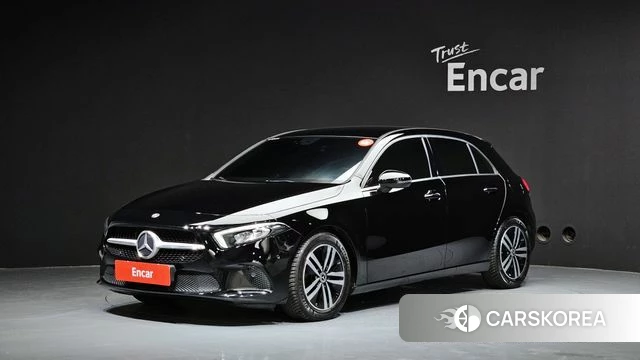 Mercedes-Benz A-Class W177 2021 Черный из Кореи
