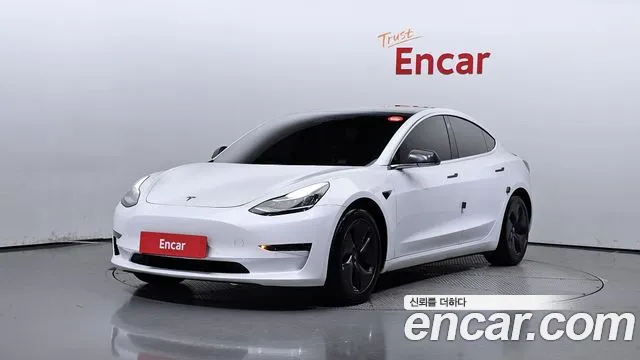 Tesla Model 3 2019 Белый из Кореи