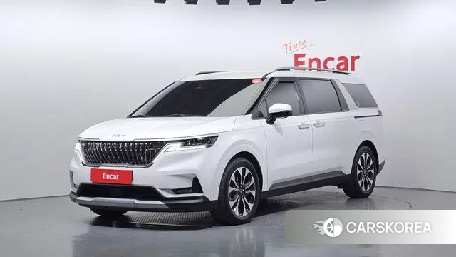 Kia Carnival 4th generation 2021 Белый из Кореи