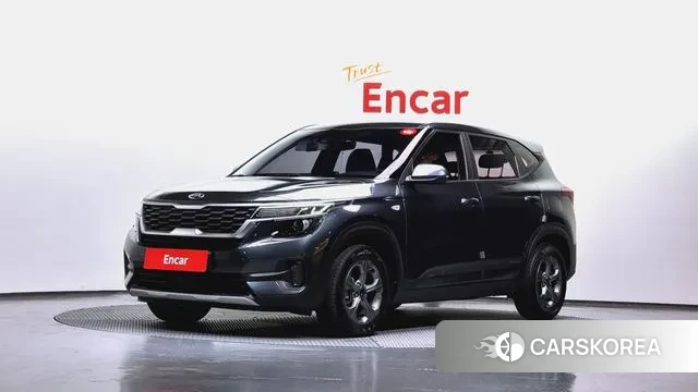 Kia Seltos 2020 Серый из Кореи
