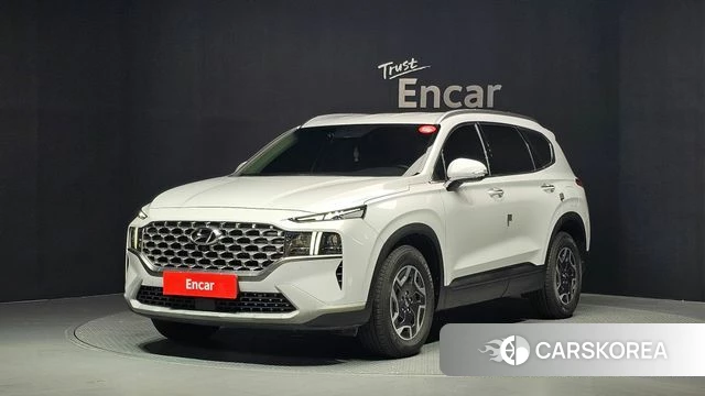 Hyundai The New Santa Fe 2022 Серебристо-серый из Кореи