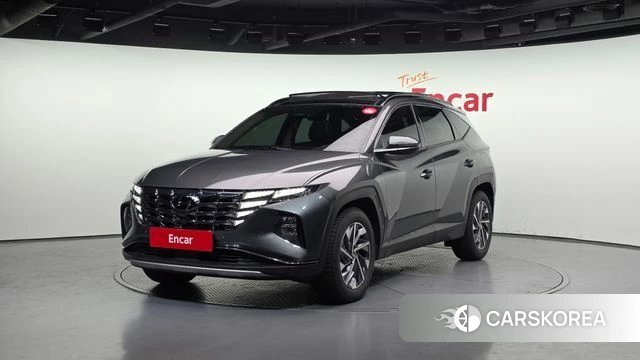 Hyundai Tucson Hybrid (NX4) 2021 Серый из Кореи