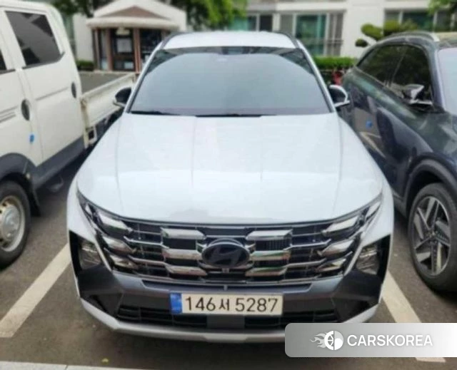 Hyundai The New Tucson (NX4) 2024 Белый из Кореи