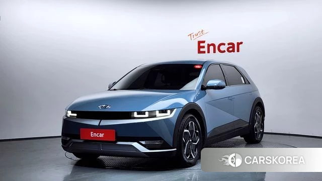 Hyundai Ionic 5 2021 Небесно-голубой из Кореи