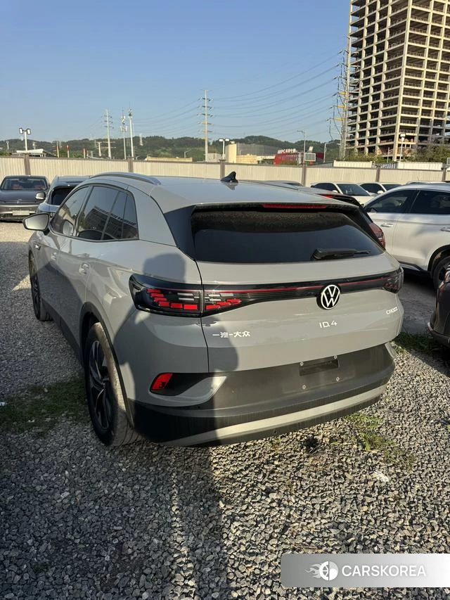 Volkswagen ID.4 CROZZ 2021 Серебристо-серый из Китая