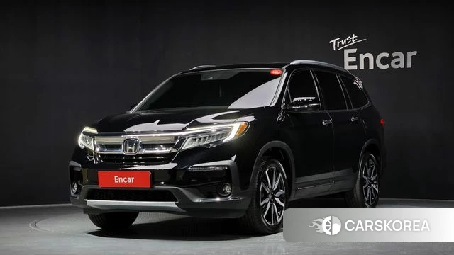 Honda Pilot 3rd generation 2019 Черный из Кореи