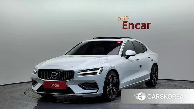 Volvo S60 3rd generation 2021 Белый из Кореи