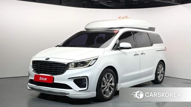 Kia The New Carnival 2019 Белый из Кореи
