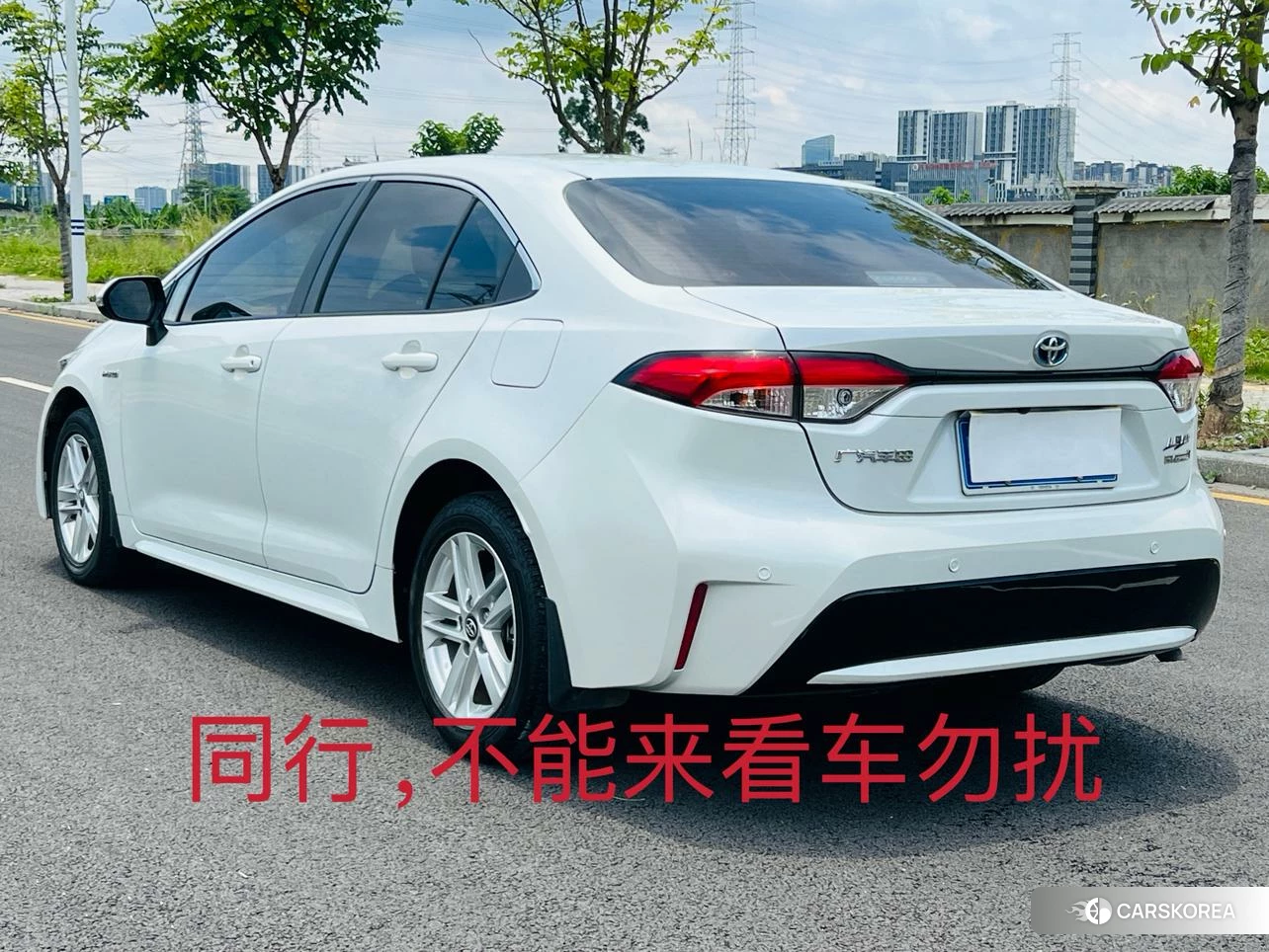 Toyota Lei Ling 2020 Белый из Китая