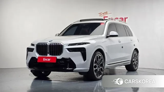 BMW X7 (G07) 2023 Белый из Кореи
