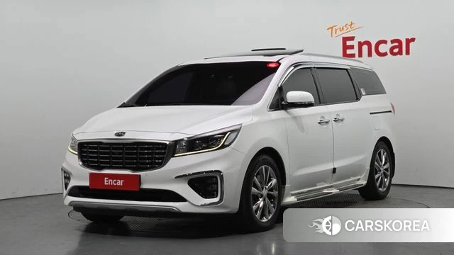 Kia The New Carnival 2018 Белый из Кореи
