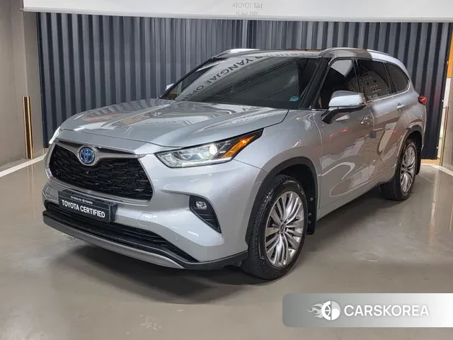 Toyota Highlander 4th Generation 2023 Серебряный из Кореи