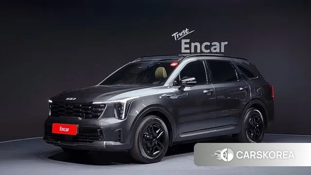 Kia The New Sorento 4th Generation 2023 Серый из Кореи