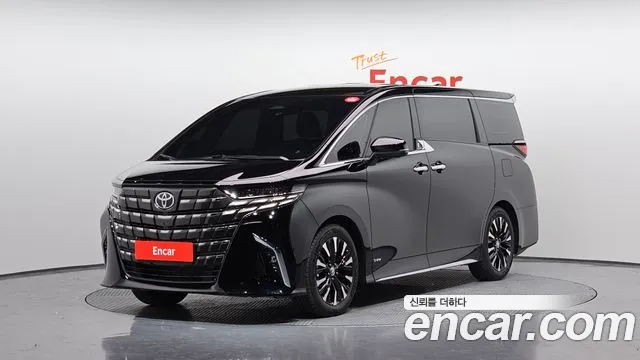 Toyota Alphard 4th Generation 2024 Черный из Кореи