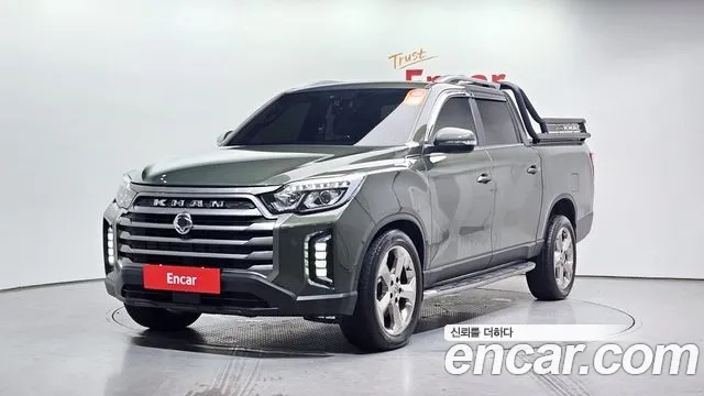 Ssangyong The New Rexton Sports Cannes 2023 Темно-зеленый из Кореи