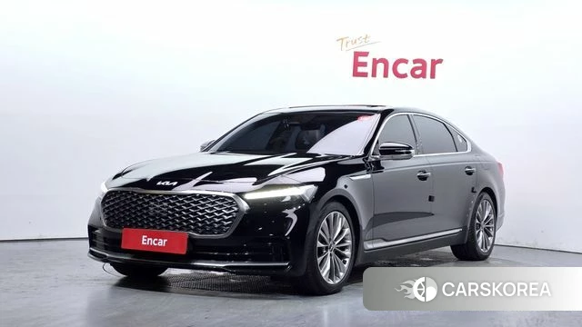 Kia The New K9 2nd generation 2021 Черный из Кореи