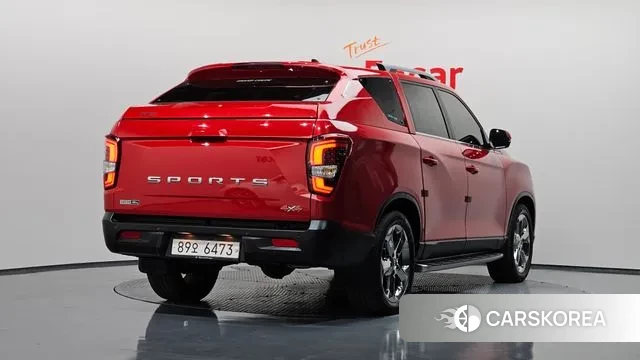 Ssangyong The New Rexton Sport 2021 Красный из Кореи