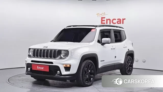 Jeep Renegade 2022 Белый из Кореи