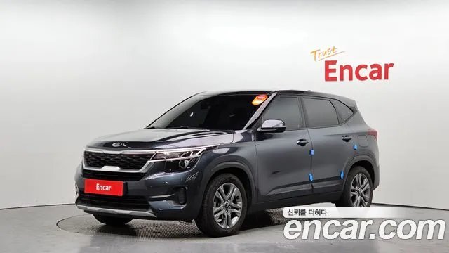 Kia Seltos 2020 Серый из Кореи