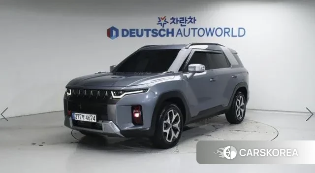 Ssangyong Torres 2022 Серый из Кореи