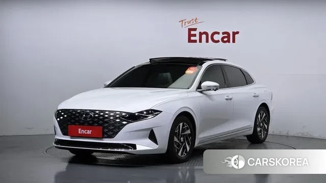 Hyundai The New Grandeur IG Hybrid 2020 Белый из Кореи