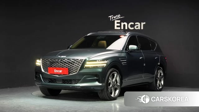 Genesis GV80 2020 Темно-зеленый из Кореи