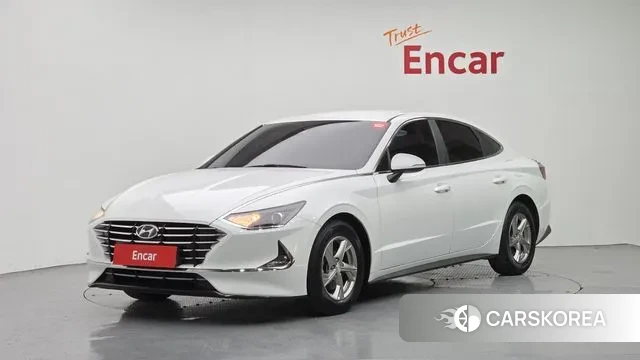 Hyundai Sonata (DN8) 2019 Белый из Кореи
