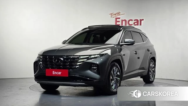 Hyundai Tucson Hybrid (NX4) 2021 Серый из Кореи