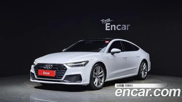 Audi A7 (4K) 2020 Белый из Кореи